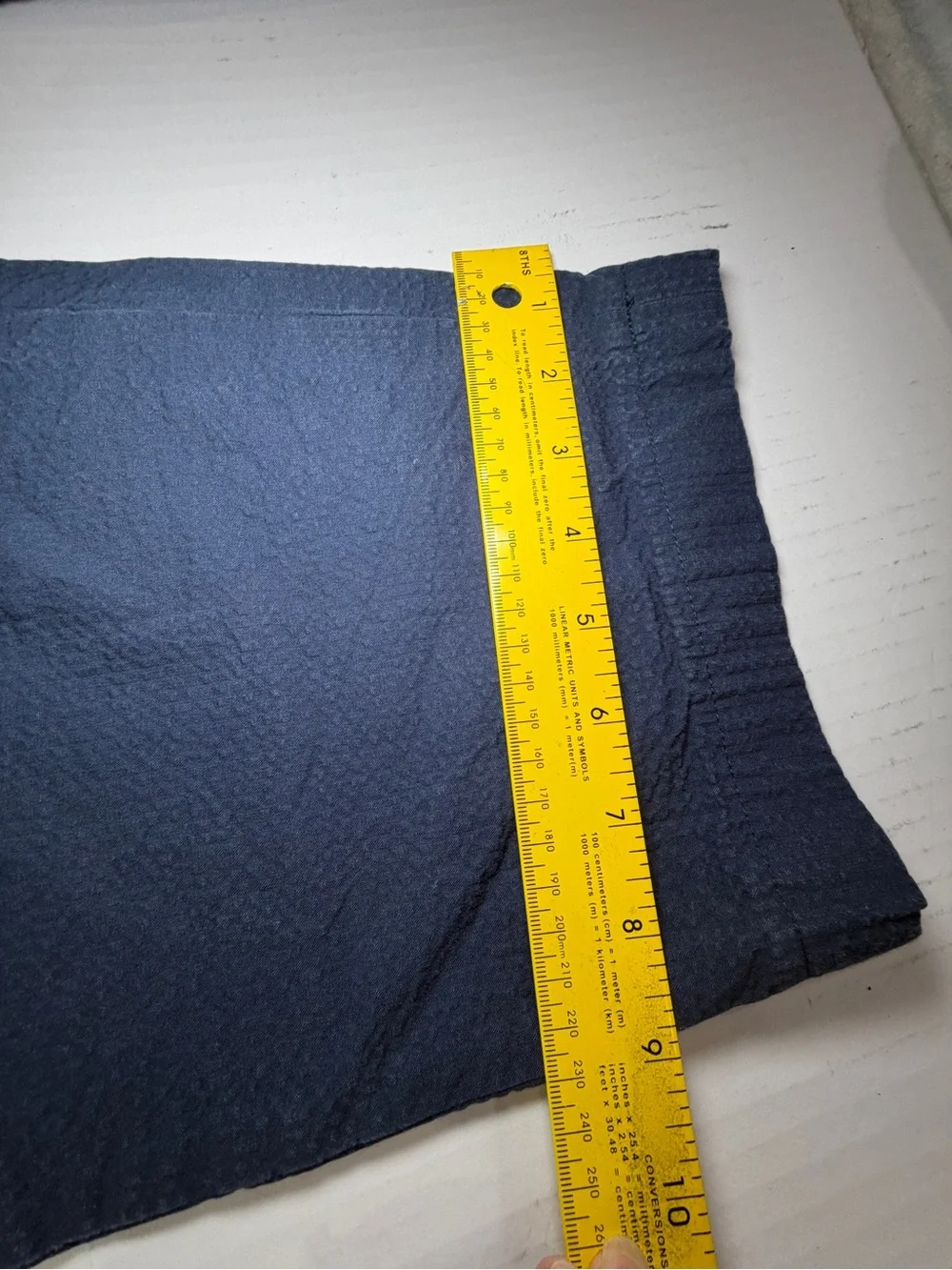 Brooks Brothers Clark Navy Seersucker Chinos - Classic Straight Fit